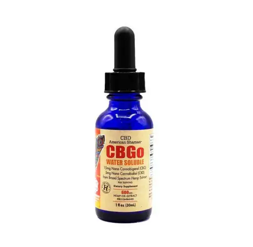 CBGO Water Soluble Drops 600mg